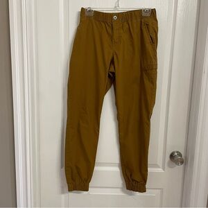 prAna Women's Standard Double Peak Jogger Antique Bronze Color Size 8